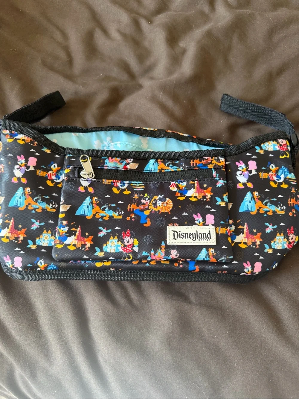 Loungefly Disney Stroller Bag with Multicolor Character Print
